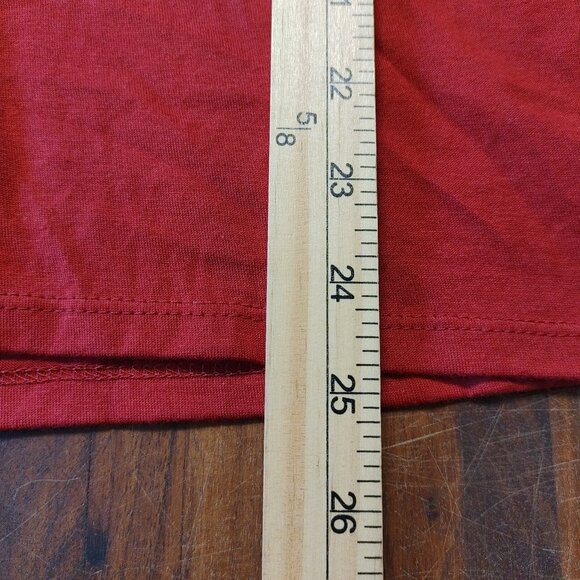 Florida State Seminoles Women's Medium V-Neck Long Sleeve T-Shirt Maroon NWT - Picture 6 of 8